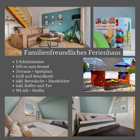 Familienfreundliches Ferienhaus In 5 Min Zum Strand Mit Terrasse Und Kostenlosem Parkplatz Κουξχάφεν Εξωτερικό φωτογραφία